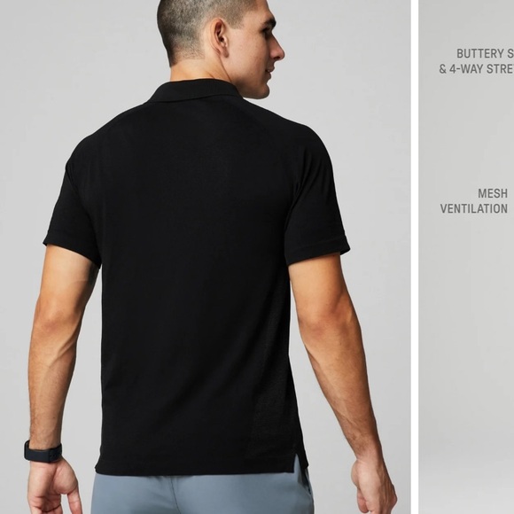 Fabletics THE TRAINING DAY POLO size large - Picture 2 of 5